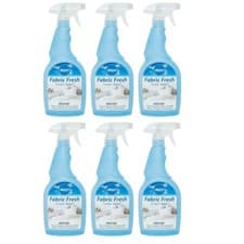 Image of Airpure Fabric Freshener Spray Linen Scent Odour Eliminator 750ml - Pack Of 6