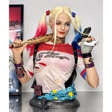 Image of GK recast ver P1 Studio Joker or Harley Quinn 1:1 bust lifesize Statue Figurine