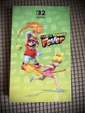 Image of Mario Tennis Fever Collectable Slipcase Sleeve Cover for Nintendo Switch 2 game