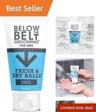 Image of & Talc-Free Below The Belt Fresh and Dry Balls 75ml for Intimate Care
