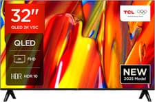 Image of TCL 32V5C-UK 32Inch Full HD Smart QLED Direct LED TV with Android TV & HDR - Co
