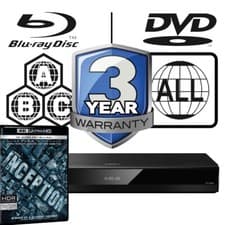 Image of Panasonic Blu-ray Player DP-UB820 All Zone Code Free MultiRegion 4K - Inception