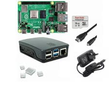 Image of Raspberry Pi 4 8GB Complete Starter Kit – Case, PSU, SD Card – UK Stock