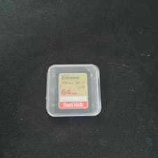Image of SanDisk Extreme 64 GB Class 10 SDXC Memory Card, 170 MB/s