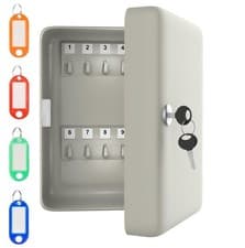 Image of Landlord Direct Supplies LDS® Key Cabinet Wall Mounted (20 Keys) - Key Box In...