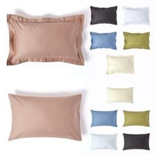 Image of 100% Egyptian Cotton Luxury Housewife/Oxford Pillowcase, 1000 Thread Count