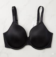 Image of Women Bra Black Hook & Eye Closure Ladies Bra UK 34F EU 75G By Boux Avenue