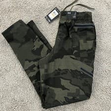 Image of NEW Under Armour Unstoppable Cargo Pants Mens Size SMALL Green Camo