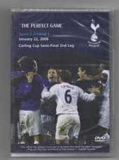 Image of Spurs 5 Arsenal 1 ~The Perfect Game~ Carling Cup Semi-Final DVD *NEW & SEALED*