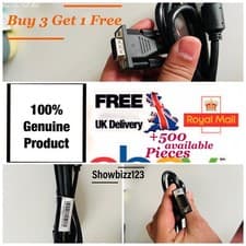 Image of Genuine New HP VGA 1.8M 15 Pin Cable for Monitor “Buy 3 Get 1 free”