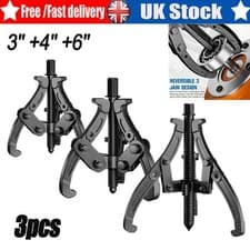 Image of 3 Jaw Gear Pulley Bearing Puller Extractor Remover Tool 75/100/150mm 3'' 4'' 6''