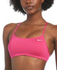Image of Nike PINK PRIME Essential Racerback Bikini Swim Top, US Size Small New