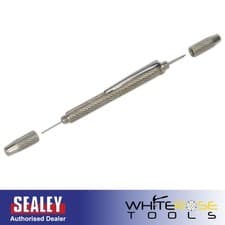 Image of Sealey Washer Jet Tool Double End Cleaning Cleaner Probe Automotive Garage