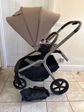 Image of New Silver Cross Breez Stroller In Champagne Birth To 4 Years RRP £595