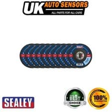Image of Sealey 115mm Zirconium Flap Discs 60Grit 22mm Bore Pack of 10 FD1156010