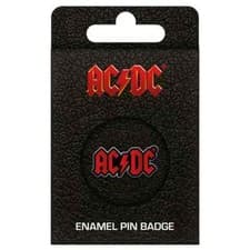Image of AC/DC Logo Enamel Pin Badge (Boxed) Fully Licensed
