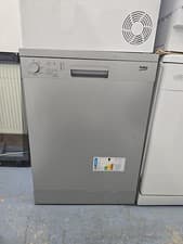 Image of BEKO DFN05320S Full-size Dishwasher - Silver