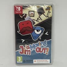 Image of Jim Is Moving Out! Nintendo Switch - New and Sealed Rare, Code In Box