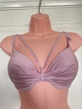 Image of Boux Avenue Powder Pink Aiya Napa Single Boost Bikini Top Size 32E BNWT RRP £32