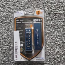 Image of iStorage Datashur PRO 4GB USB Flash Drive USB 3.0 - IS-FL-DA3-256-8
