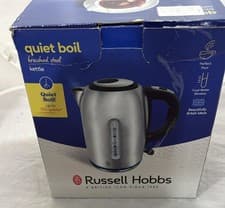 Image of Russell Hobbs Stainless Steel Quiet Boil Kettle, 1.7L, 3kW Rapid Boil 20460
