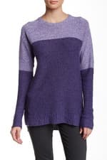 Image of Cullen Colorblock Cashmere Sweater Dark Star Combo XS NWT $408