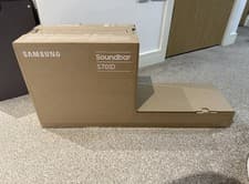 Image of Samsung HW-S701D Ultra Slim 3.1ch Lifestyle Soundbar with Subwoofer - White. NEW