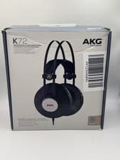 Image of AKG K72 Professional Studio Headphones Over Ear Missing Right Earpad