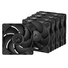 Image of ARCTIC P14 Pro PST 140mm 14cm PWM PST 4-Pin PC Case Fans Black 110CFM x 5 Pack