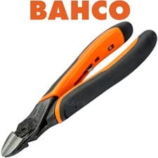 Image of BAHCO Side Cutter Pliers 160mm 6.1/4" Ergo Wire Cable Cutting Hand Tool 2101G160