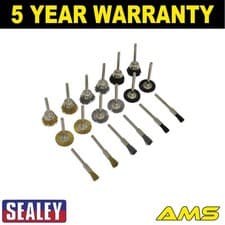 Image of Sealey Rotary Tool Brush Set 18pc RTA18WB