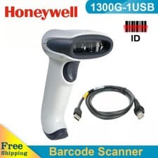 Image of Honeywell 1300G-1USB USB Handheld 1D GS1 Short Range Barcode Scanner Reader