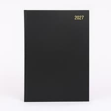Image of 2027 Diary A5 Week To View Full Year Planner Desk Hardback FULL 2027 YEAR