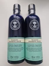 Image of 2 pc 200ml Neal's Yard Remedies Aromatic Foaming Bath A Delightfuly Fragrance