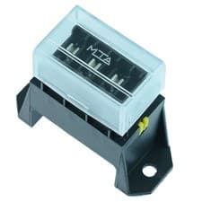 Image of 4 Way Standard Blade ATO Fuse Holder Box Block Auto Car Van Truck 12V 24V