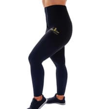 Image of Hourglass gymwear Gym Leggings Womens High Waist Black Leggings Neoprene 3XL