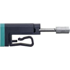 Image of Wolfcraft Edge Clamp Span Width 24mm For Rail Clamps