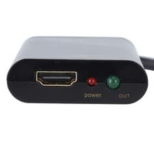 Image of USB Cable With Adapter VGA Input To Video Converter Excellent
