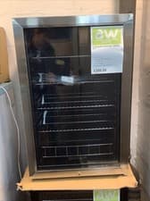 Image of Cookology 115L Under Counter Drinks Fridge Cbc130ss- Free Local Delivery