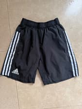 Image of ADIDAS Climalite Boys Black Training Shorts Age 13-14 Years RRP £18
