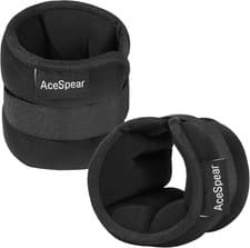 Image of AceSpear Adjustable Ankle Wrist Weights 2 x 0.5kg Pair Leg Arm Training Sandbags