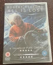 Image of All Is Lost DVD (2014) Robert Redford, NEW & SEALED, fast free post UK