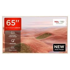 Image of TCL NXTVISION 65A300W-UK 65-Inch 4K QLED TV Dolby Vision IQ HDR10+ G 65A300W-UK