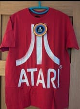 Image of Brand new retro distressed Atari T-shirt Size M