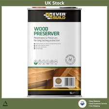 Image of Advanced Wood Preserver Quick Dry Long Lasting Dark Oak 5 Litres