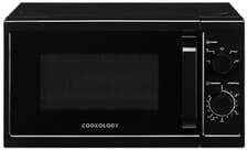 Image of Cookology Microwave Oven 800W Dial 20L Freestanding 44cm - Black CMAFS20LBK