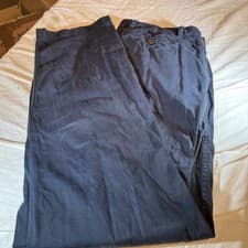 Image of Albam chino blue men’s Trouser Lang size 36 vgc