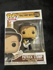 Image of Fall Out Boy Funko Pop 210 Patrick Stump Vaulted