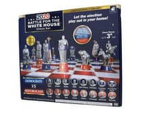 Image of 2020 Battle for the White House Chess Set Limited Edition COA NIB Unopened
