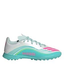 Image of adidas Kids League Juniors Astro Turf Football Boots Lace Up